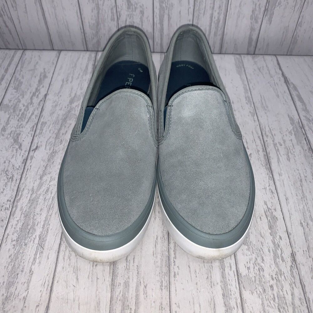 Womens Size 8 Sperry Top Slide Sea Side Mint Suede Shoes - Picture 2 of 6